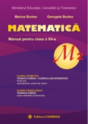 Matematica, M2, manual pentru clasa a XII-a