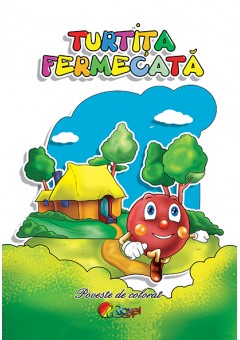 Turtita fermecata (carte de colorat A5)