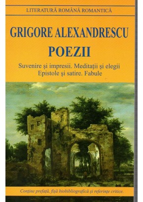 Poezii - Grigore Alexandrescu