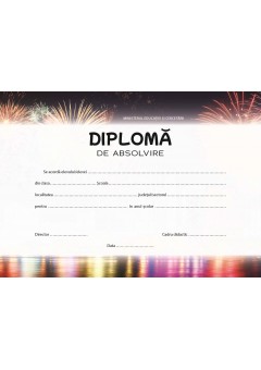 Diploma absolvire artifi..