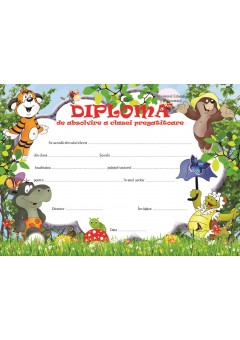 Diploma absolvire clasa ..