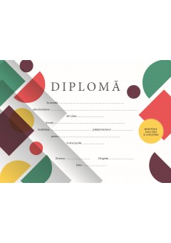 Diploma premiu bulina ga..