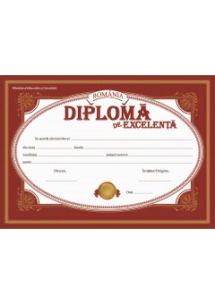 Diploma excelenta..