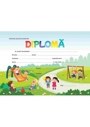 Diploma nivel primar loc de joaca