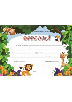 Diploma nivel primar animale