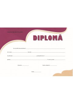 Diploma nivel primar/gimnazial/liceal carte mov