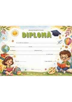 Diploma nivel primar elev/eleva