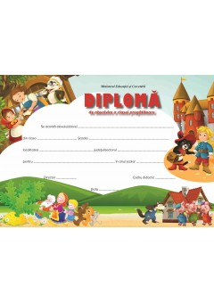 Diploma absolvire clasa pregatitoare povesti