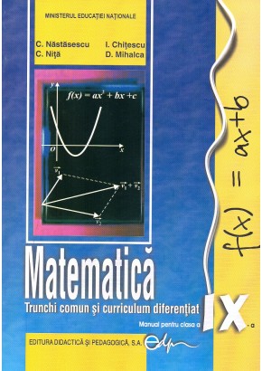 Matematica TC+CD. Manual pentru clasa a IX-a