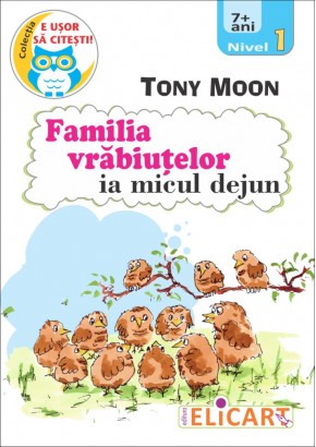 Familia vrabiuțelor ia micul dejun  