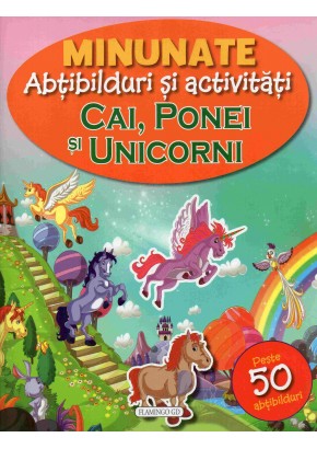 Cai, ponei si unicorni abtibilduri si activitati