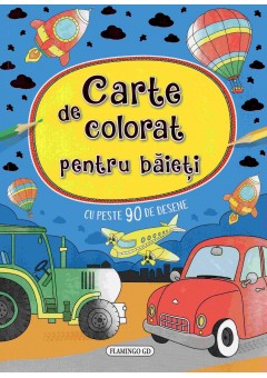 Carte de colorat pentru baieti