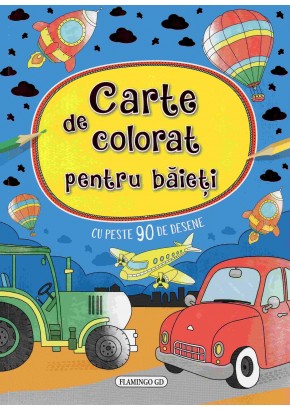 Carte de colorat pentru baieti