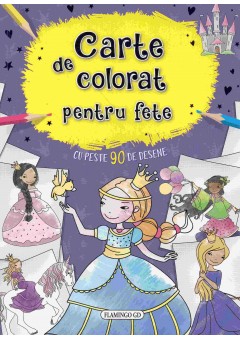 Carte de colorat pentru fete