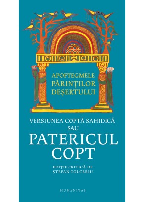 Apoftegmele Parintilor desertului, Versiunea copta sahidica sau Patericul copt