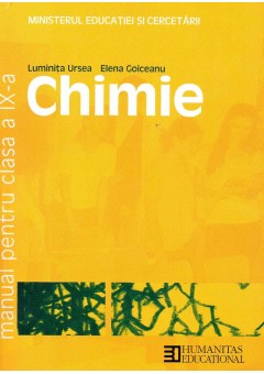 Chimie. Manual pentru clasa a IX-a