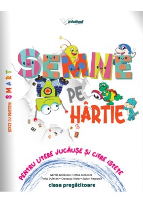 Semne pe hartie Caiet de scriere clasa pregatitoare