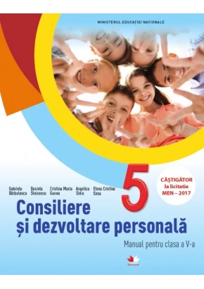 Consiliere si dezvoltare personala manual pentru clasa a V-a