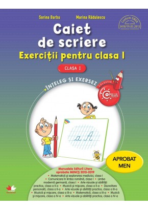 Caiet de scriere exercitii pentru clasa I