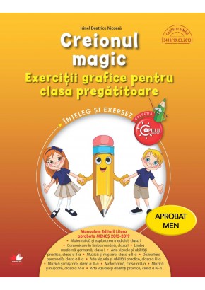 Creionul magic exercitii grafice pentru clasa pregatitoare