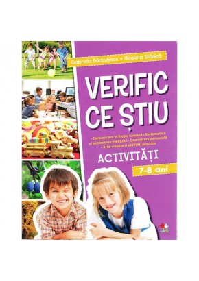 Verific ce stiu Activitati scolare 7-8 ani