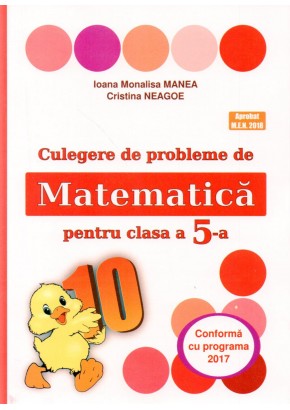 Culegere de probleme de matematica pentru clasa a V-a