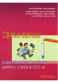 Caietul elevului experimente de chimie pentru clasa a VIII-a