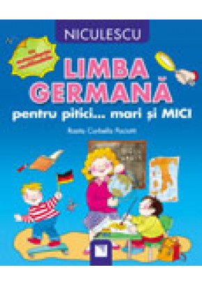 Limba germana pentru pitici... mari si MICI: cu autocolante reutilizabile