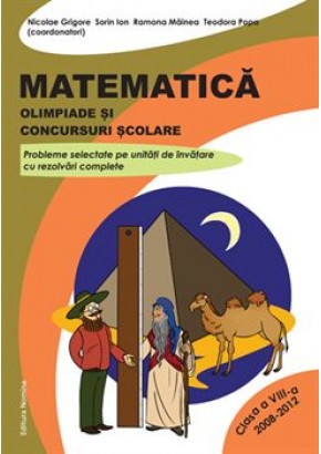 Matematica Olimpiade si concursuri scolare clasa a VIII-a