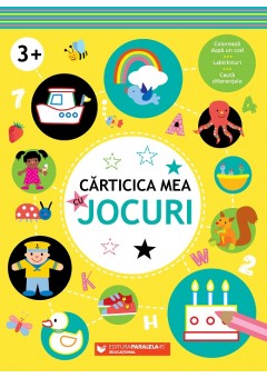 Carticica mea cu jocuri 3 ani+