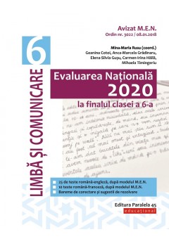 Evaluarea Nationala 2020 la finalul clasei a VI-a. Limba si comunicare