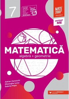 Matematica algebra, geometrie clasa a VII-a Standard