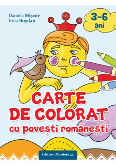 Carte de colorat cu pove..