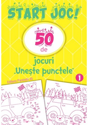 START JOC! 50 de jocuri „Uneste punctele” Volumul 1