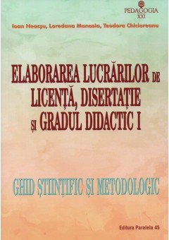 Elaborarea lucrarilor de..