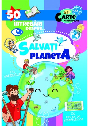 50 Intrebari despre ... Salvati Planeta ( cu abtibilduri)