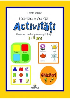 Cartea mea de activitati 3-4 ani