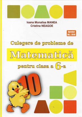 Culegere de probleme de matematica pentru clasa a VI-a Editia 2023