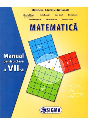 Matematica. Manual pentru clasa a VII-a