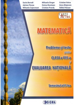 Matematica. Probleme si teste pentru clasa a VIII-a si Evaluarea Nationala. Semestrul II