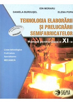 Tehnologia elaborarii si prelucrarii semifabricatelor manual clasa a XI-a