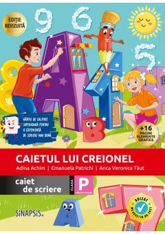 Caietul lui Creionel caiet de scriere clasa pregatitoare Editia 2026