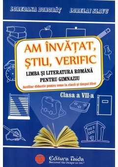 Am invatat, stiu, verifi..