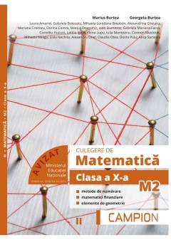 Culegere de matematica clasa a X-a M2 Semestrul  al II-lea