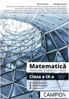 Matematica probleme si exercitii, teste, clasa a IX-a semestrul II. Profil tehnic