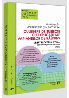 Admiterea in magistratur..