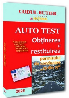AUTO TEST Obtinerea si restituirea permisului de conducere, 13 din 15 - 2025