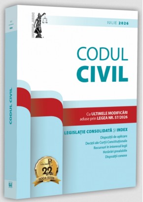 Codul civil: iulie 2026