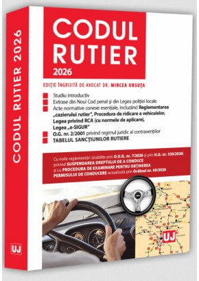 Codul rutier 2026