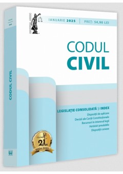 Codul civil: ianuarie 2025